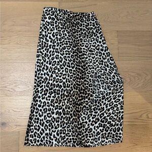 Leopard Print Women's Skirt